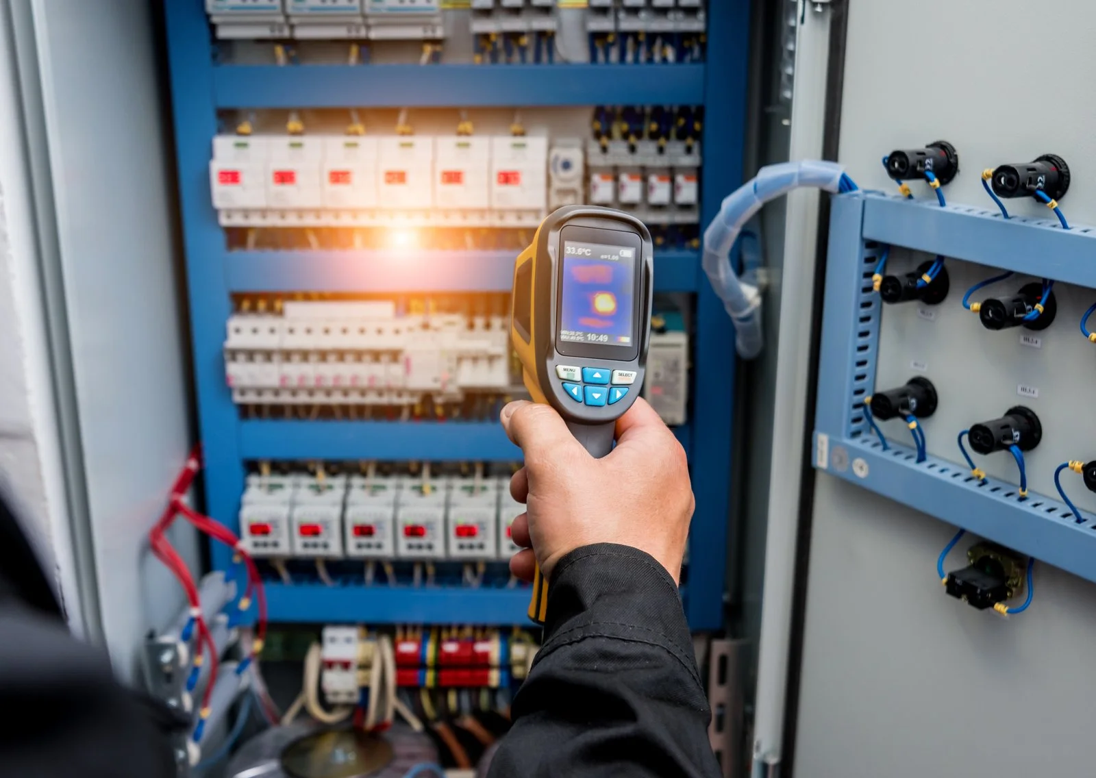 Inspección termográfica de un tablero eléctrico